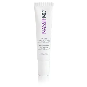 NassifMD Under Eye Smoother Firming Eye Cream, Anti Aging Eye Cream for Women, Under Eye Cream Dark Circles and Puffiness, Eye Serum Anti Aging Wrinkles