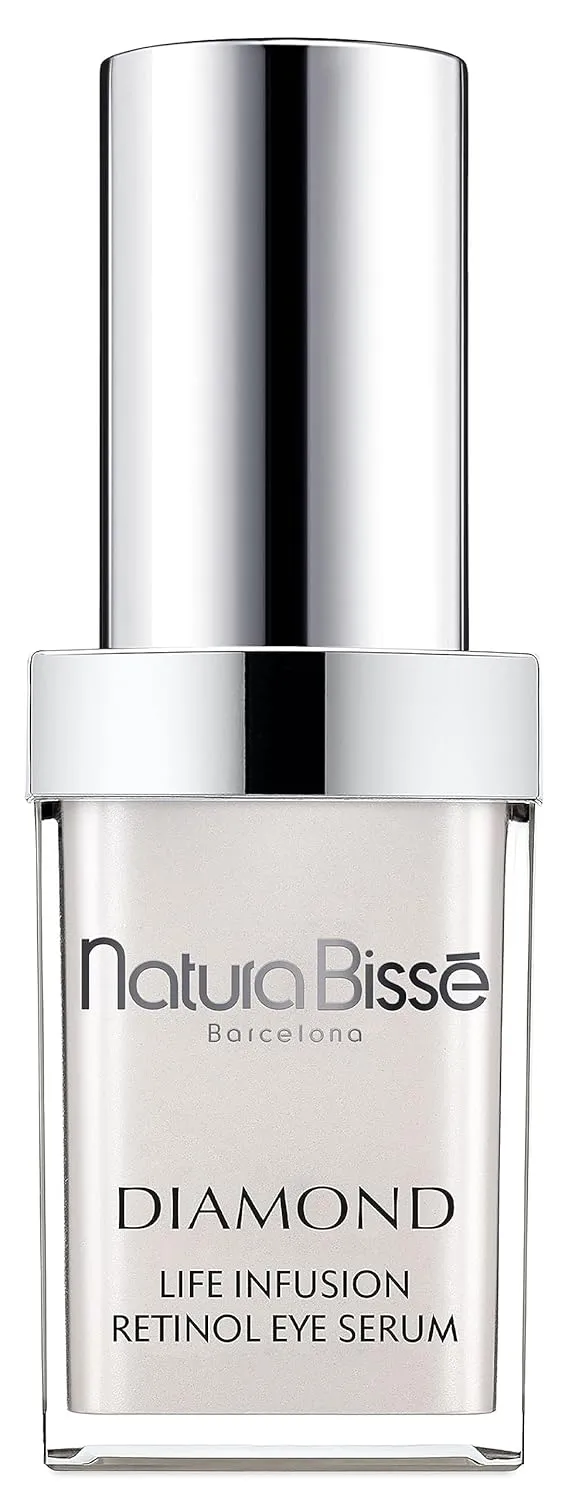 Natura Bissé Diamond Life Infusion Retinol Eye Serum | Anti-Aging Lifting Eye Serum | Lifts, Tightens, Firms & Brightens, 0.5 Oz