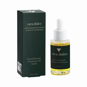 Natural Retinol-Alternative Oil Serum | Bakuchiol & Rosehip for Fine Lines & Firmness