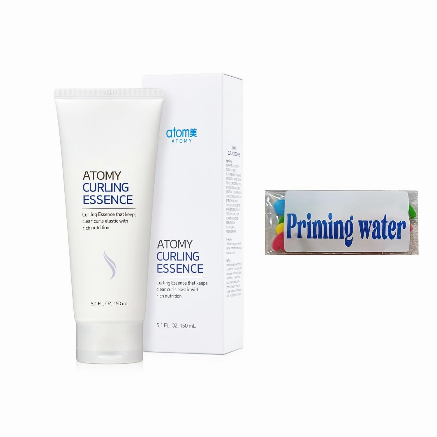 Natural Styling With Moist Formula, Voluminous Curl Holding Essence, For ATOMY HAIR CURLING ESSENCE, 5.1fl.oz. (150ml)