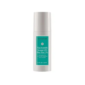 Naturium Niacinamide Face Serum 12% Plus Zinc 2% Jumbo, Anti-Aging, Pore Minimizer & Dark Spot Corrector with Hyaluronic Acid & Vitamin E, Vegan & Cruelty-Free, 2 oz