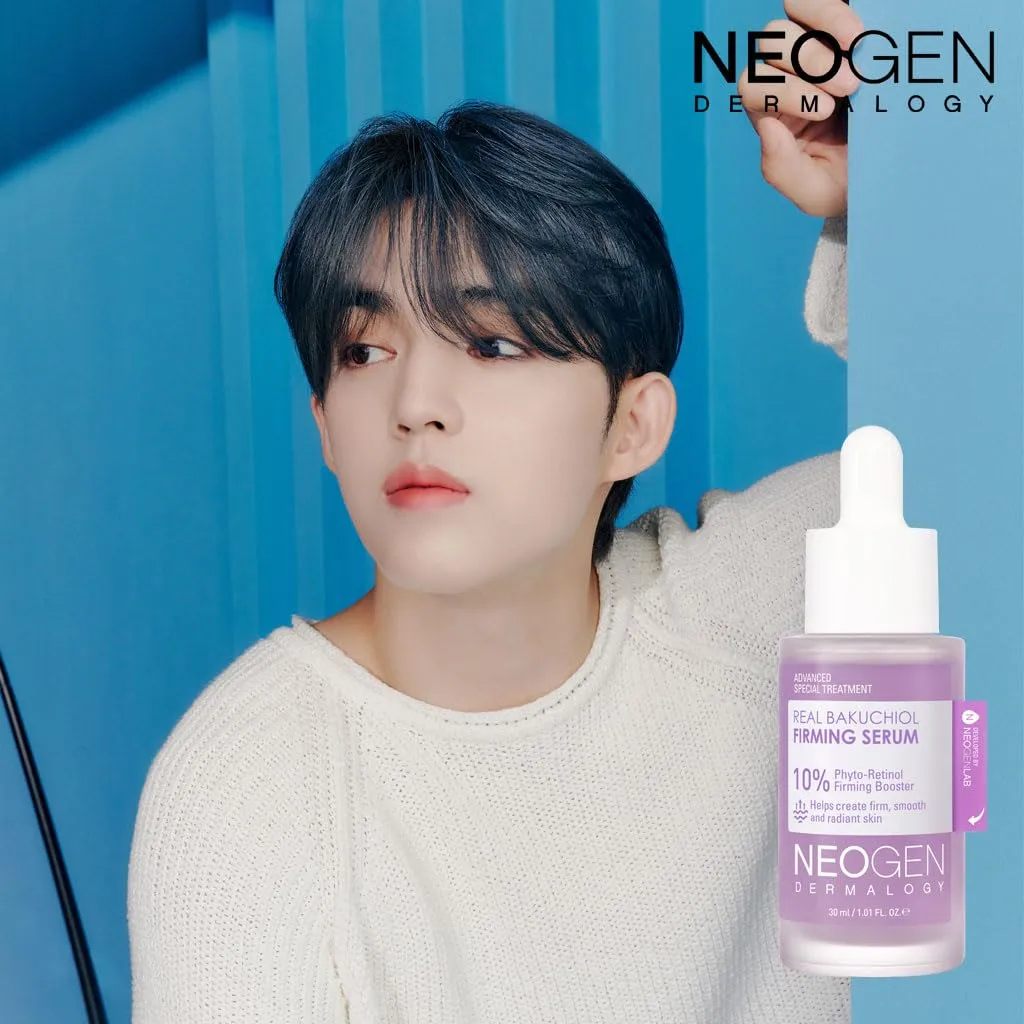 Neogen Dermalogy Real Serum Collection - Niacinamide, Vitamin C, Retinol, Bakuchiol, Panthenol, Peptide to combat acne, pigmentation, wrinkles, dry skin, dullness - Korean Skin Care
