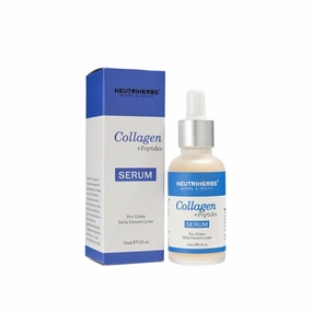 Neutriherbs Collagen Peptide Serum, Collagen Booster To Firm, Lift Facial Skin, Anti Aging Serum Helps Reduce Fine Lines & Wrinkles,Improve Skin Elasticity - 1fl oz