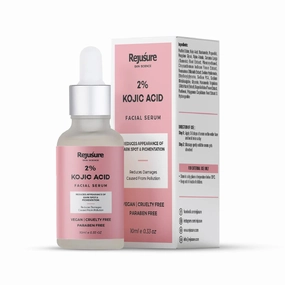 New Reju'.sure 2% Kojic Acid Face Serum with Alpha Arbutin & Niacinamide for Natural and Gentle Treatment for Skin Discoloration Dark Spots & Pigmentation for Men & Women – 10 ml