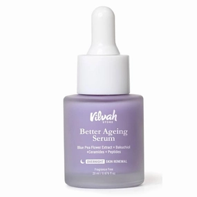 New Store Better Aging Serum For Face | With Bakuchiol & Blue Pea Flower Extract | Anti-Aging | Reduces Fine Lines & Wrinkles | Suitable for All Skin Types | For Women & Men (Better Aging Serum)