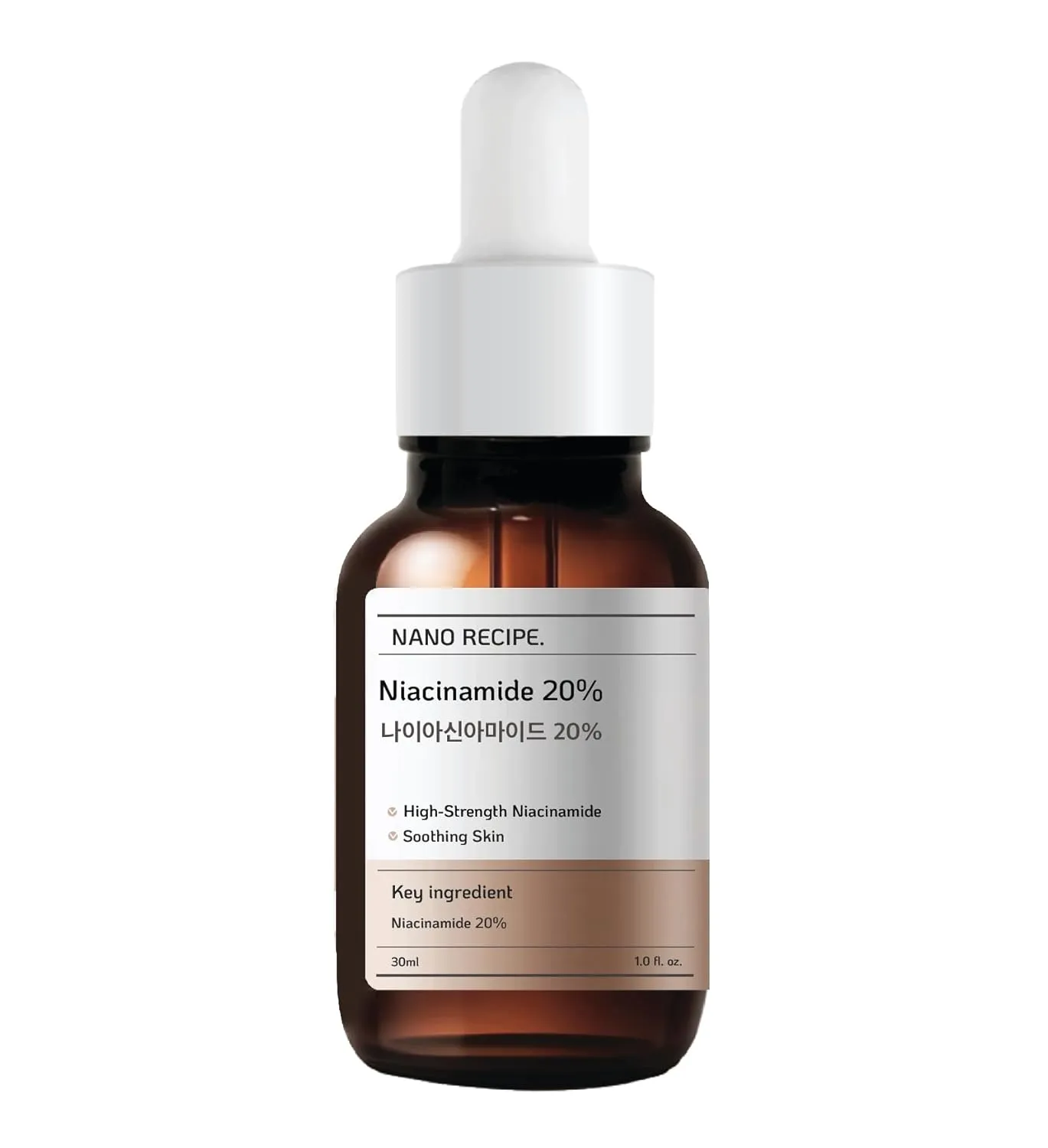 Niacinamide 20% Concentrate Serum – High-Strength Blemish Control, Pore Minimizer, and Skin Tone Corrector – Pure Ingredient for Smooth, Even Complexion – 30ml