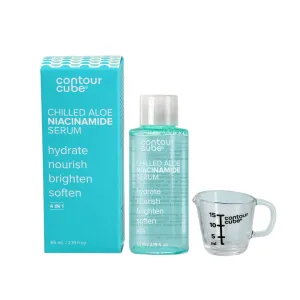 Niacinamide Face Serum - Chilled Aloe Niacinamide Serum - Ice Facial Treatment for Clear Skin, Brightening and Minimizing Large Pores - Reduces Acne Marks & Blemishes for Even Skin Tone