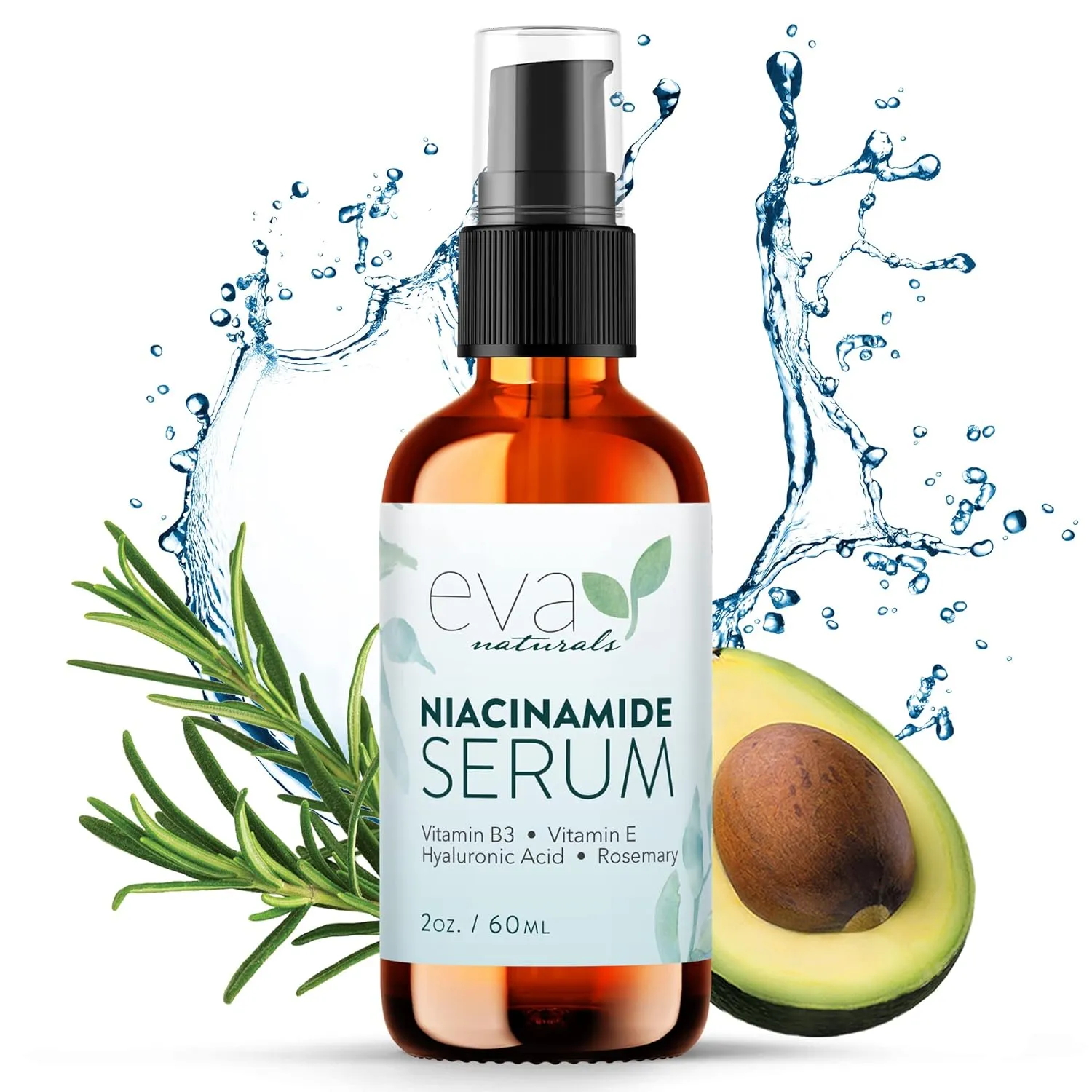 Niacinamide Serum for Face - Pore Minimizer Serum with Vitamin B3, Vitamin E & Hyaluronic Acid - Gentle Pore Minimizer for Face & Pore Shrinker for Face - Effective Pore Reducer for Face
