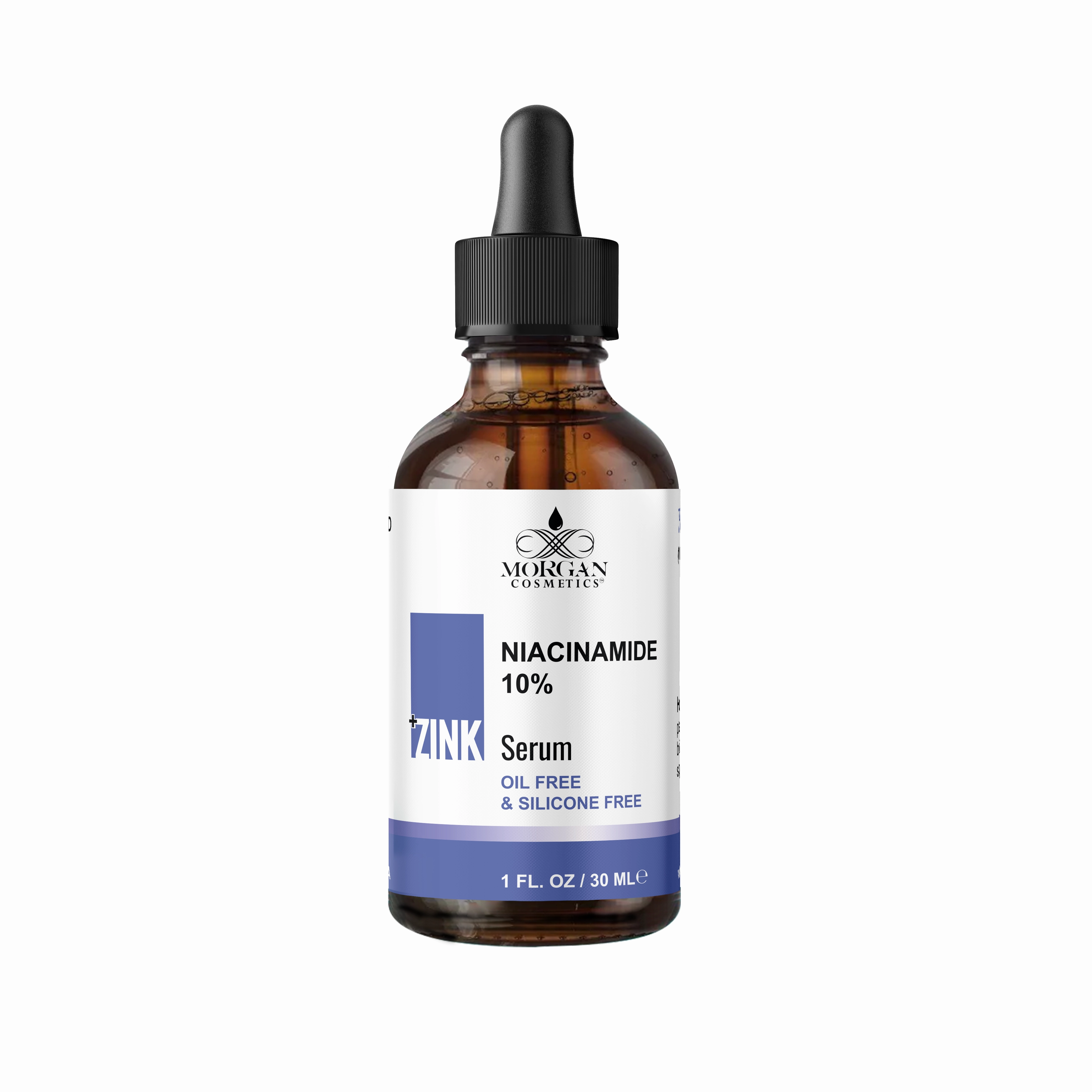 Niacinamide 10%   Zink 1% Serum 1 oz by Morgan Cosmetics