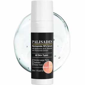 Niacinamide 10% Face Serum with Hyaluronic Acid, 2-in-1 Toning & Hydrating – Shrinks Pores, Reduces Inflammation, and Evenly Tones Skin – Anti-Aging & Hydrating Formula for All Skin Types