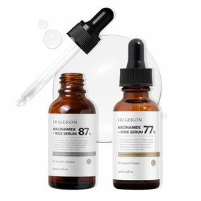 Niacinamide 20% & 10% Serum Bundle | CLINICAL formula with Vitamin B3 & Concentrated Anti-Aging Treatment for Discoloration and Minimizing Large Pores, 3.38 Ounce Dropper Bottle