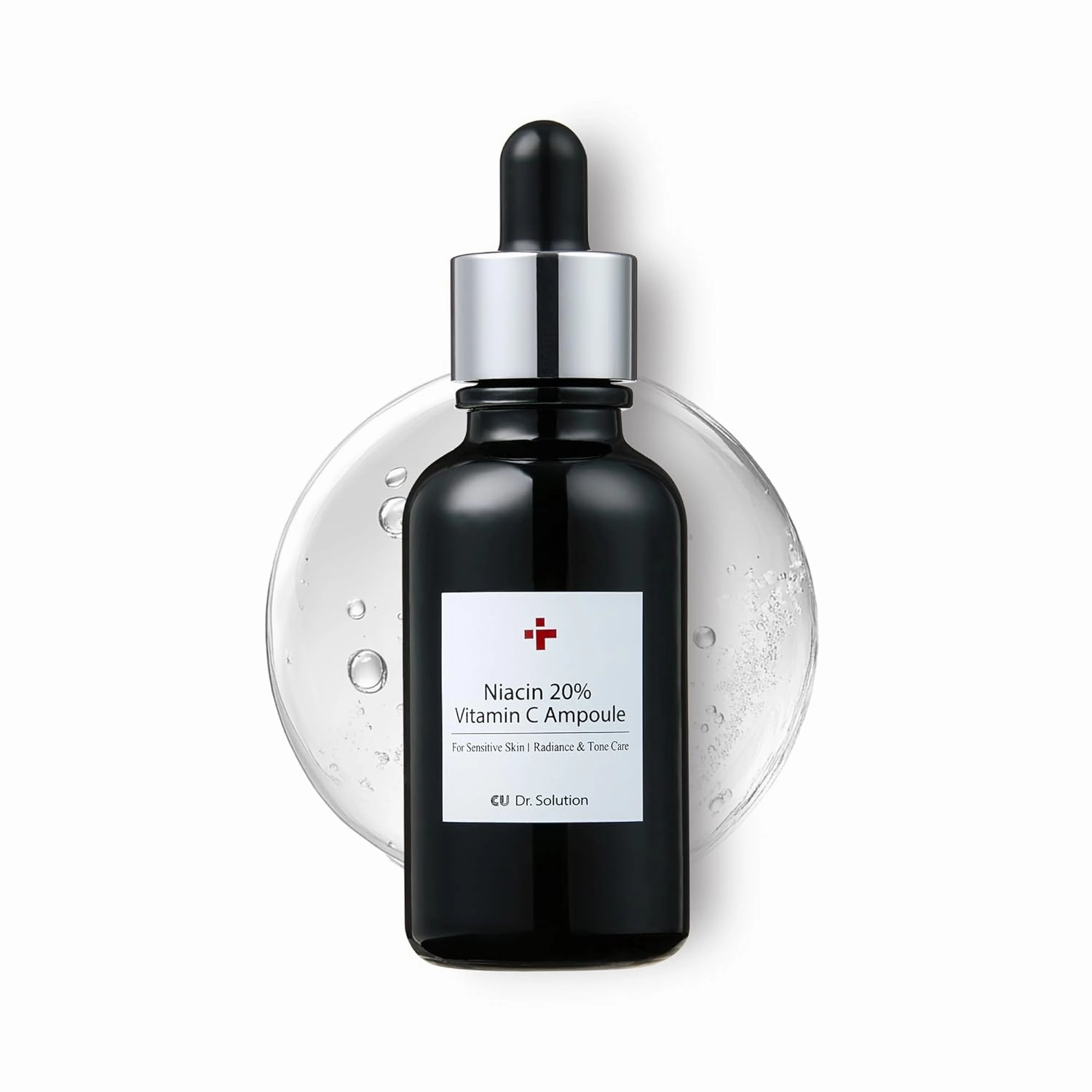 Niacinamide 20% Vitamin C Ampoule – Korean Skin Care with Niacinamide, Glutathione, Hyaluronic Acid, Adenosine, Panthenol for Skin Elasticity and Moisturizing, 30g (1.01 Fl. Oz)