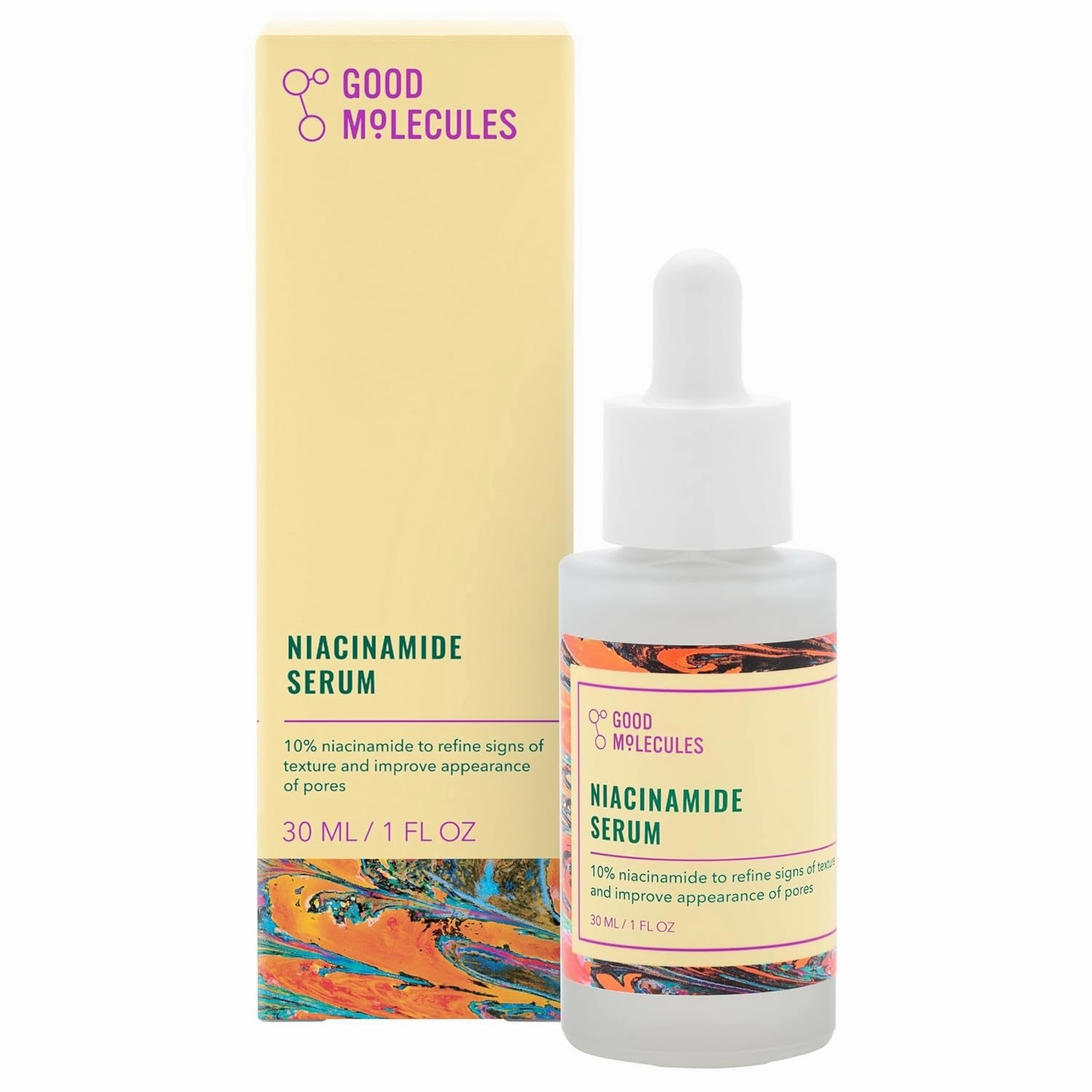 Niacinamide Serum - 10% Niacinamide Balancing B3 Facial Serum for Acne, Tone, Texture - Brightening and Hydrating Skincare for Face