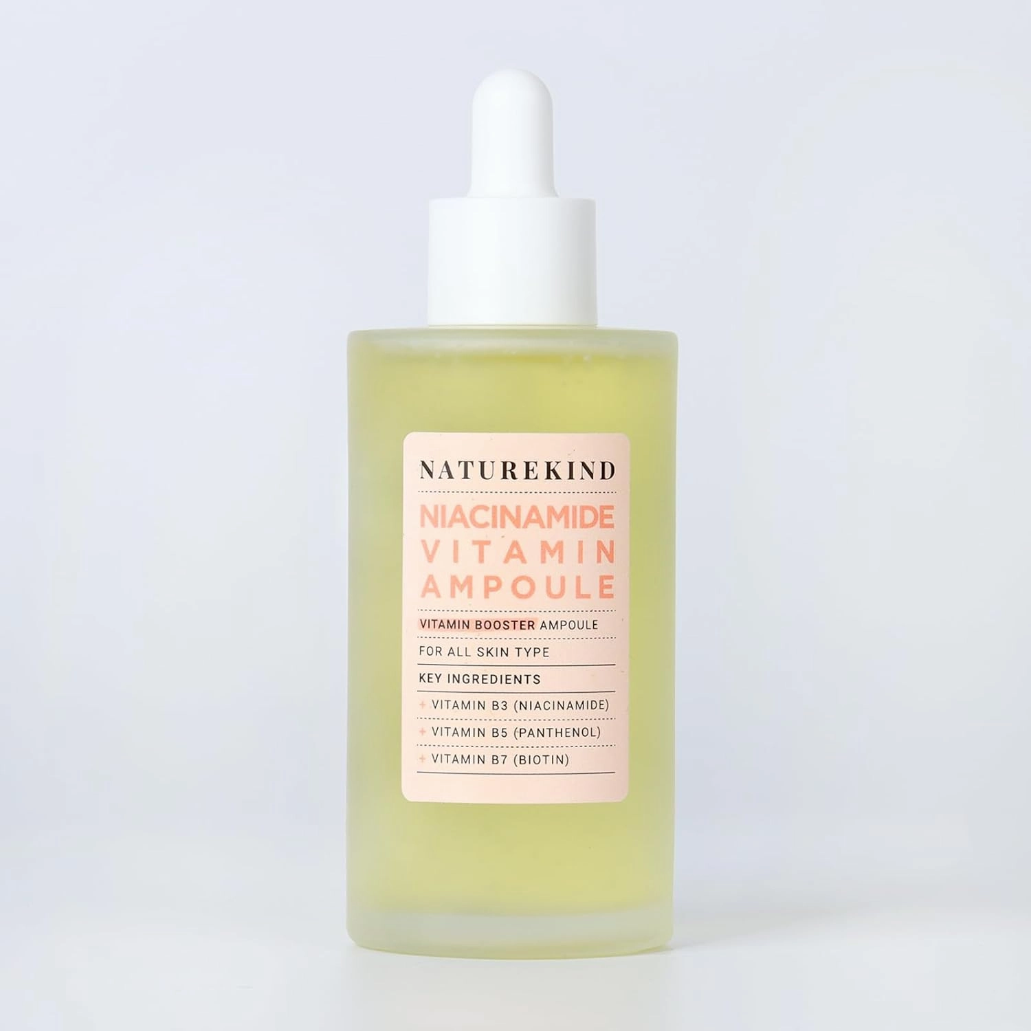 Niacinamide Vitamin Ampoule - 20,000ppm Vitamin B3 Concentrated Serum, Panthenol, Hydrating, Fine Lines, Post Acne Marks, Uneven Skin Tone & Dull Skin, Korean Skin Care, 100ml, 3.38 fl.oz.