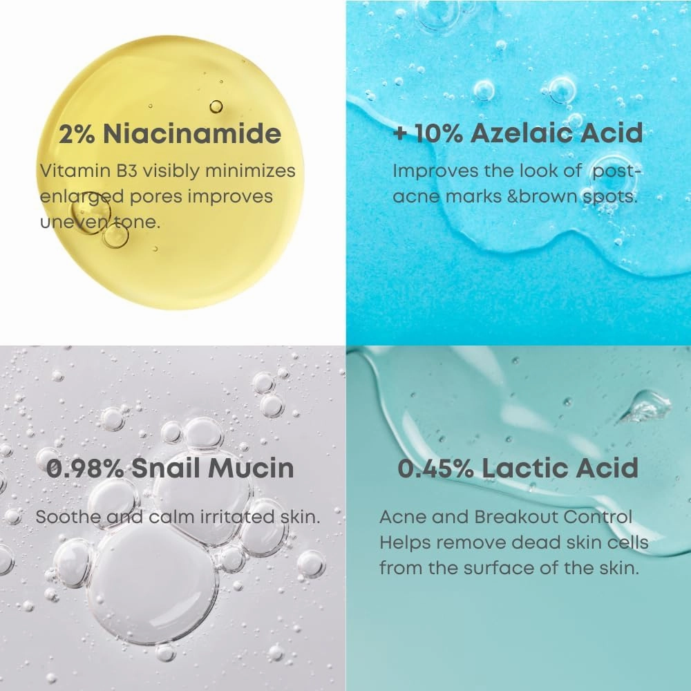 Nine less A-Control 10% Azelaic Acid Serum 30ml