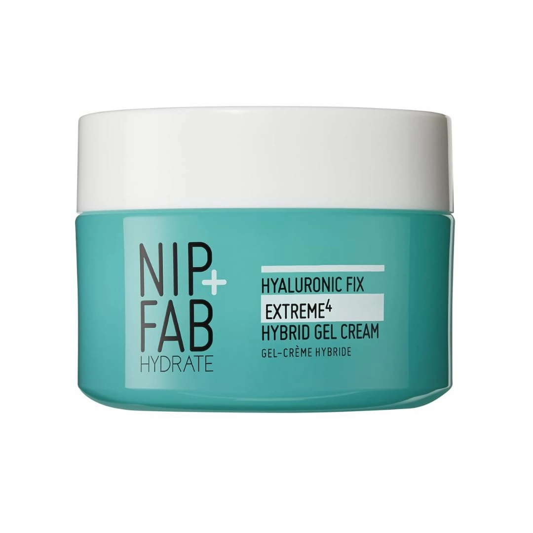 Nip   Fab 2% Hyaluronic Acid Gel Cream for Face Anti-Aging Hydrating Moisturizer for Fine Lines and Wrinkles, Skin-Plumping Skin Care, Smoothing, Moisturizing, Multicolor, 50ML