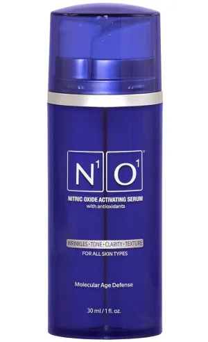 Nitric Oxide Activating Serum with Antioxidants | Hydrating Serum For Face | Decreases Wrinkles | Pore Minimizer | Improves Skin Texture | Helps Dark Spots | 1 Fl Oz, 30ml