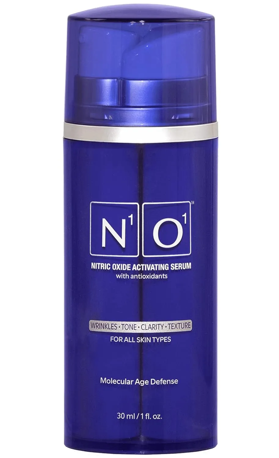 Nitric Oxide Activating Serum with Antioxidants | Hydrating Serum For Face | Decreases Wrinkles | Pore Minimizer | Improves Skin Texture | Helps Dark Spots | 1 Fl Oz, 30ml