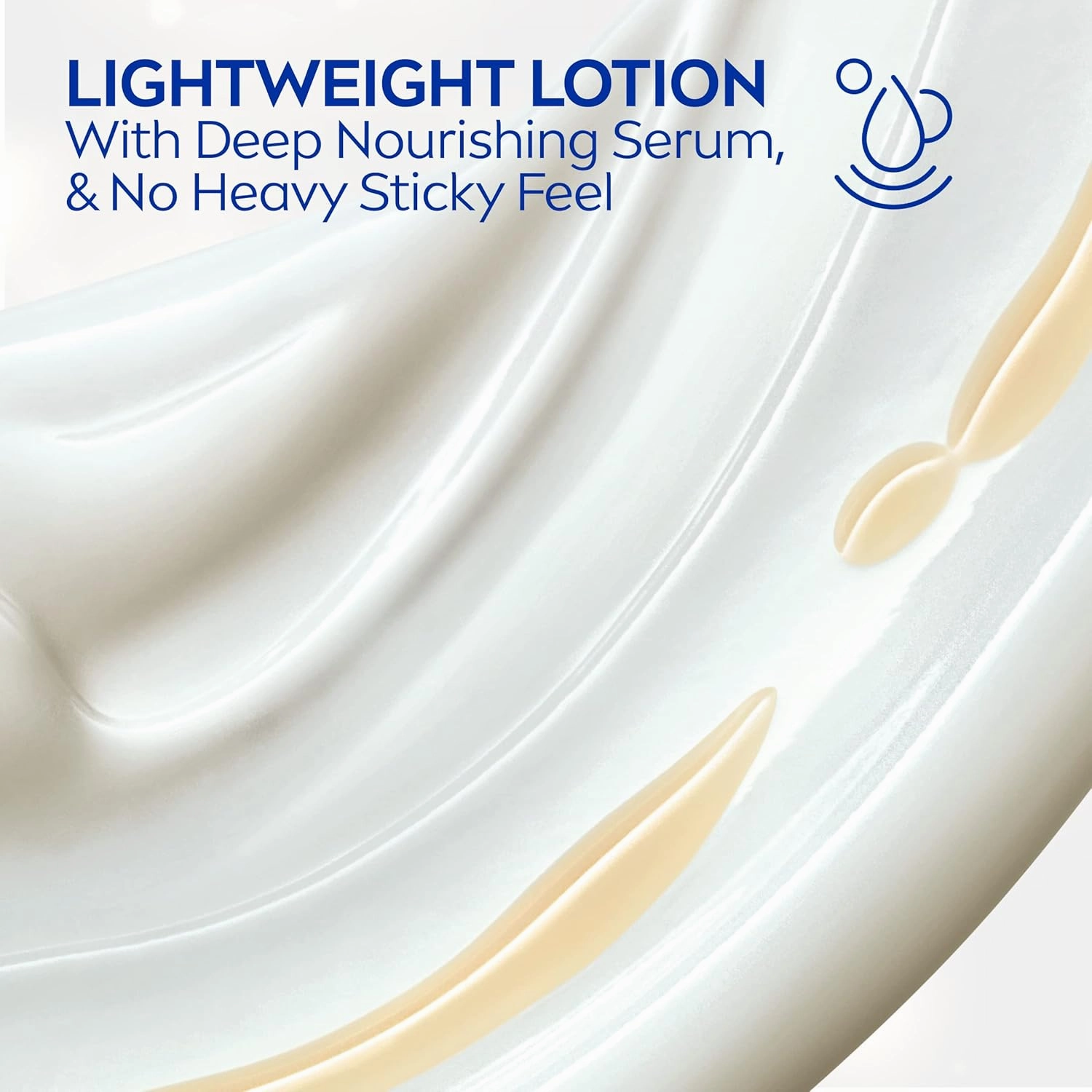 NIVEA Shea Nourish Body Lotion for Dry Skin with Hyaluronic Acid, Shea Butter and Deep Nourishing Serum, 48-Hour Body Moisturizer, 2.5 Fl Oz Bottle, Pack of 6