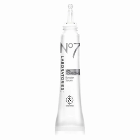 No7 Laboratories Line Correcting Booster Serum - Potent Collagen Peptide Serum for Fine Lines and Wrinkles - Moisturizing Formula for All Aging Skin Types (25 ml)