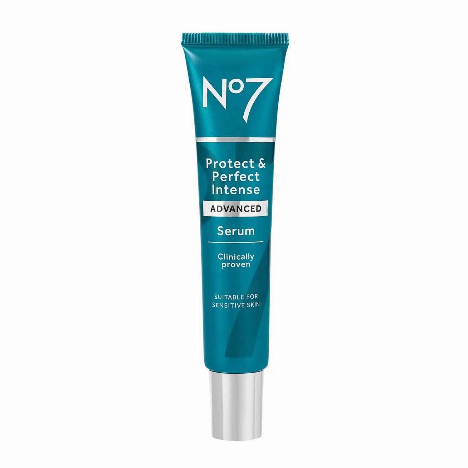 No7 Protect & Perfect Intense Advanced Serum - Anti-Aging Face Serum that Visibly Smoothes & Firms Fine Lines and Wrinkles - Formulated with Hyaluronic Acid and Matrix 3000  Technology (1 Fl Oz)