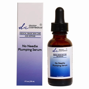 No Needle Plumping Serum Hyaluronic Acid Face Serum for Wrinkles Anti-Aging Niacinamide Serum Professional Grade Fine Lines & Wrinkles Serum 1 FL Oz