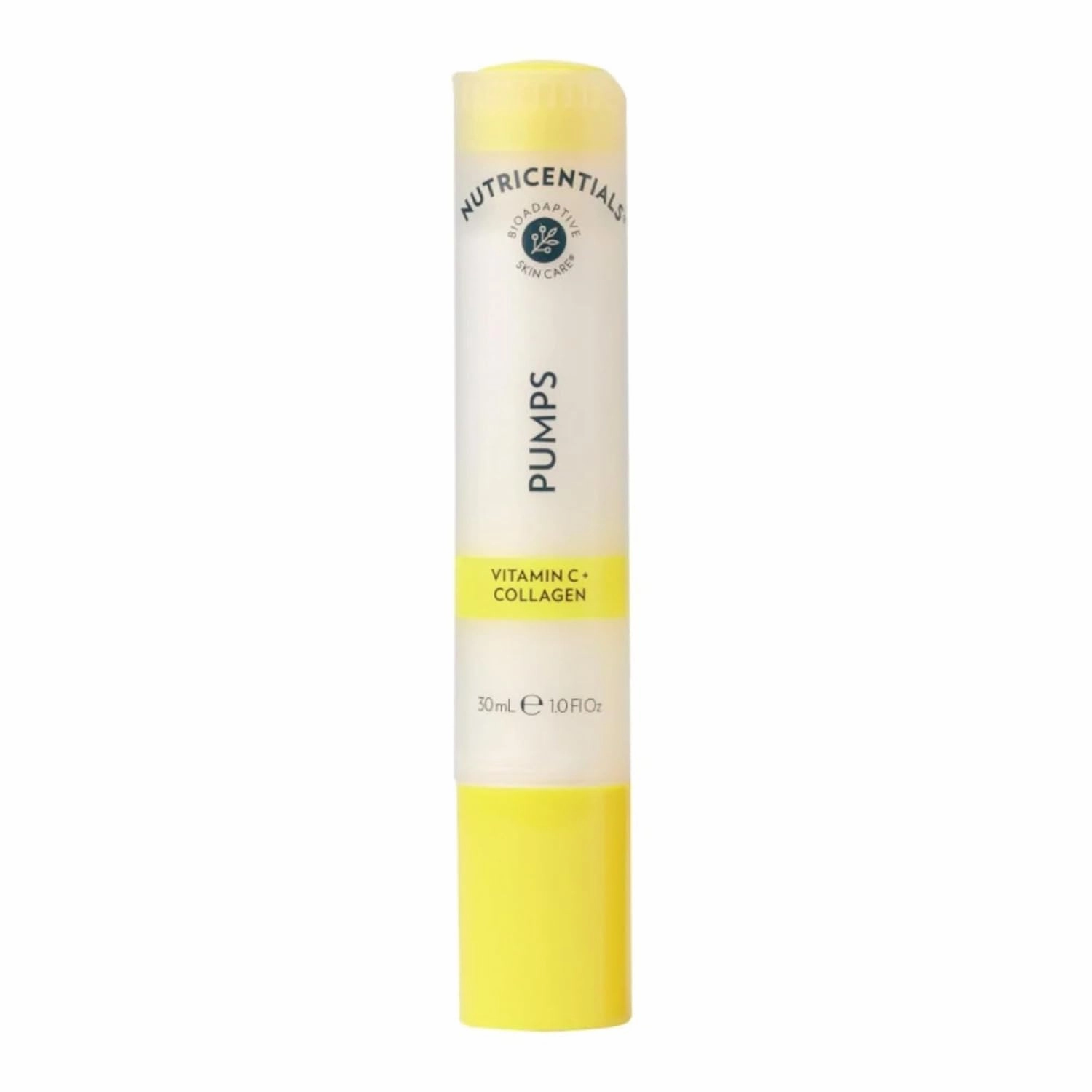 Nu Skin Nutricentials Vitamin C   Collagen Pump - Powerful Skin Serum | Hydration, and Luminous Complexion | Vegan Collagen, Fine Line Reduction Skin Care (2 fl oz)