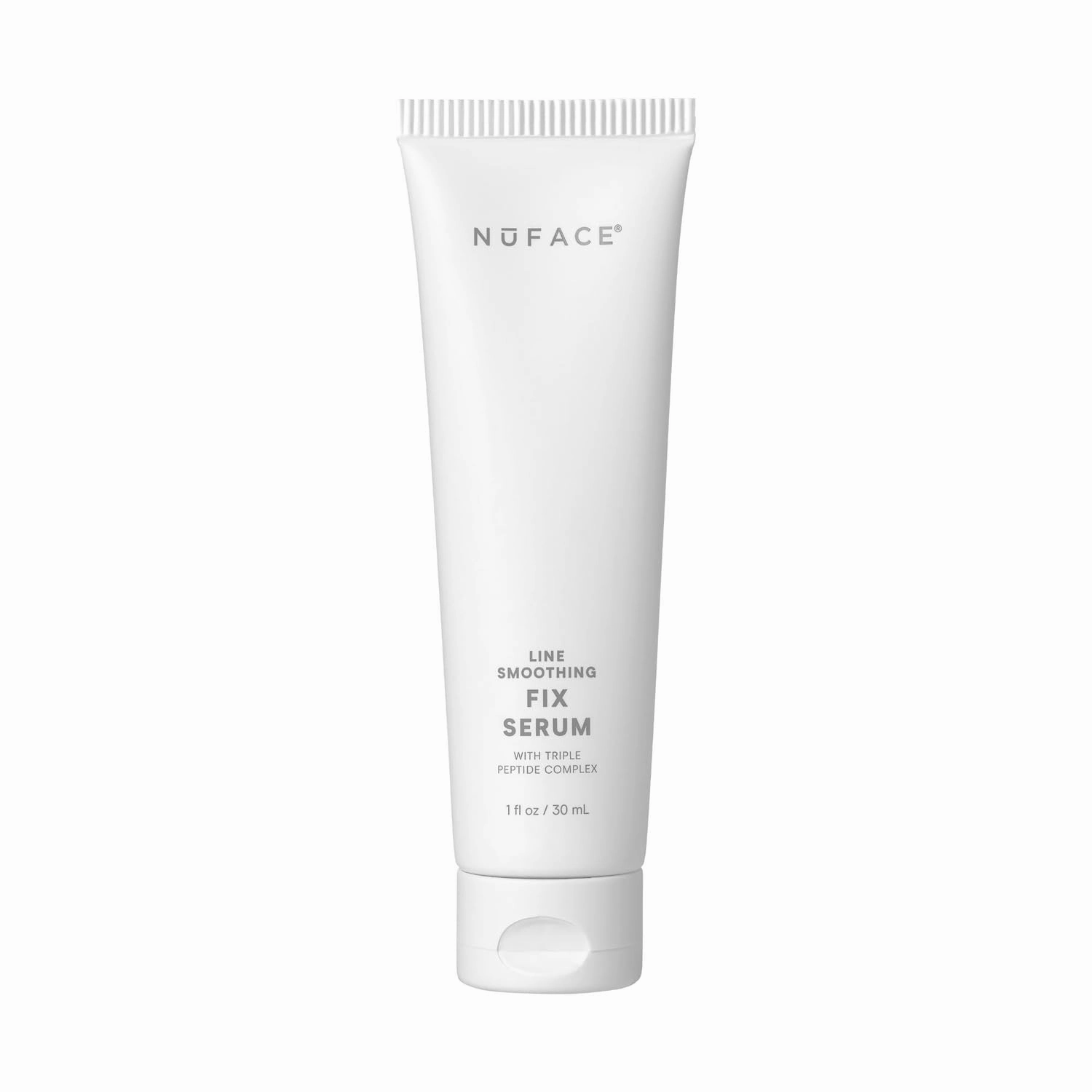 NuFACE FIX Serum - Line Smoothing Conductive Serum for Microcurrent with Triple Peptide, Hyaluronic Acid & IonPlex to Hydrate, Brighten and Enhance NuFACE Microcurrent Device Results (1 oz)