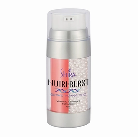 Nutriburst Glow C Power Duo, Vitamin C-Enriched Skincare Set for Brightening, Hydrating, and Revitalizing Skin, Reduces Dullness and Promotes a Radiant Glow, Suitable for All Skin Types, 40 ml