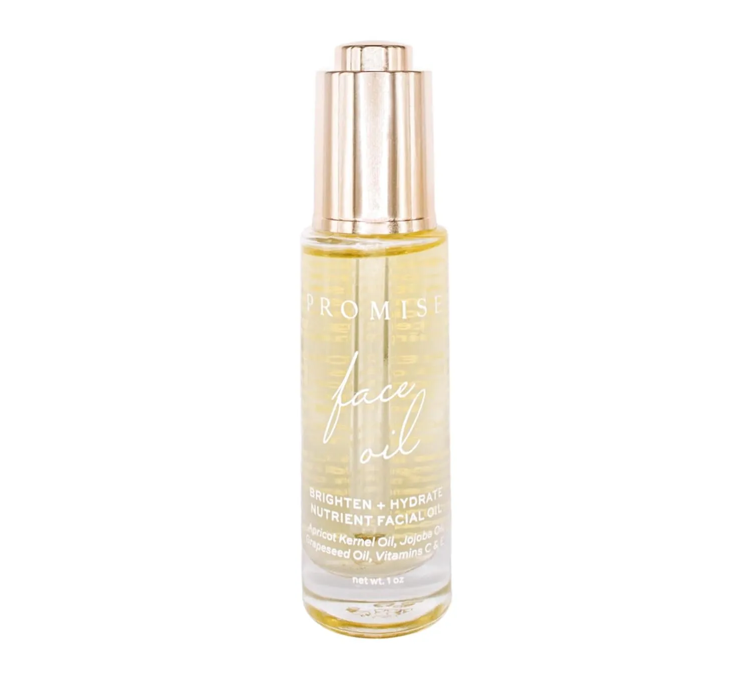 Nutrient Rich Face Oil Brighten   Hydrate, Dual Serum, Ultra-Clean Skincare, Vitamin C   Apricot Oil   Hyaluronic Acid   Vitamin E, All Active Ingredients, No Fillers