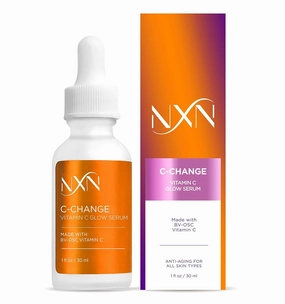 NxN Vitamin C Face Serum - Brighten Skin, Reduce Dark Spots, Discoloration, Fine Lines, Wrinkles - All Skin Types 1fl oz