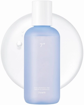 O'EARTH Triple Layer HyaluronCica 7sec Serum In Ampoule - Ultra-Hydrating, Soothing, Non-Sticky Formula for Deep Skin Nourishment and Firmness, 3.6 fl.oz.