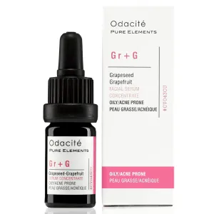 Odacité Acne Serum Concentrate for Face, Pore Cleanser Facial Oil for Skincare with Grapeseed   Grapefruit - Blackhead Remover & Oily Blemish Prone Skin Facial Serum Moisturizer Oil, 0.17 fl. Oz