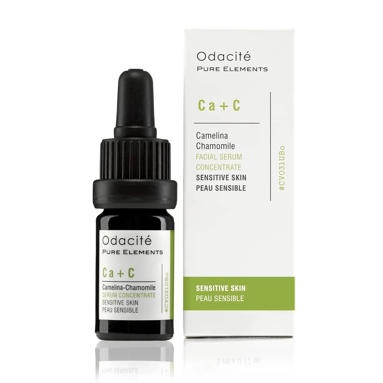 Odacité Anti Aging Serum Concentrate with Camelina   Chamomile, For Sensitive Skin Glow - Lightweight and Hydrating Facial Oil for Redness, Sensitivity & Irritation - 0.17 fl. oz