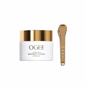 Ogee Natural Retinol Duo - Certified Organic Brightening Botanical Eye Balm & Natural Retinol Bakuchiol Serum 2% Elixir