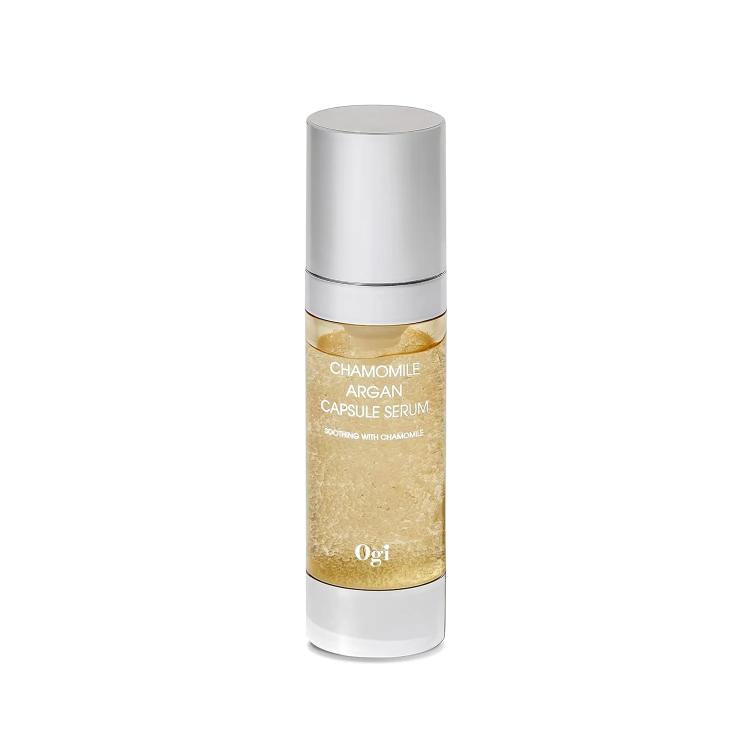 [Ogi] Chamomile Argan Capsule Serum, Vegan Serum, Mild Serum for Soothing, Moisturizing, Sebum Control & Anti-Aging, EWG Green, 1.01 fl. oz.