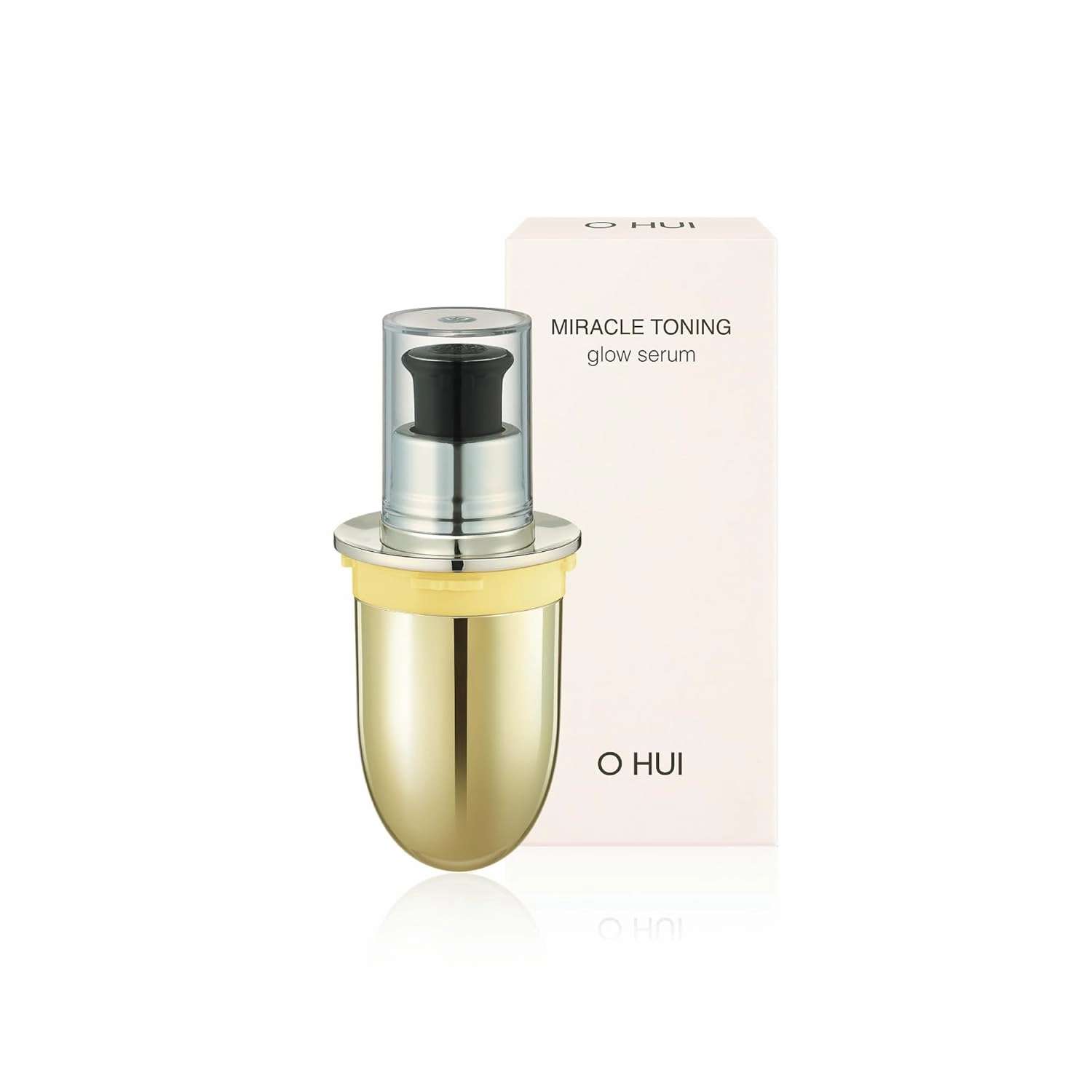 OHUI Miracle Toning Glow Serum | Travel Size Refill 20ml | Vitamin C Face Serum | Hyperpigmentation Treatment | Glowing Skin | Dullness| Hyaluronic Acid, AHA, PHA, Niacinamide | Korean Skin Care