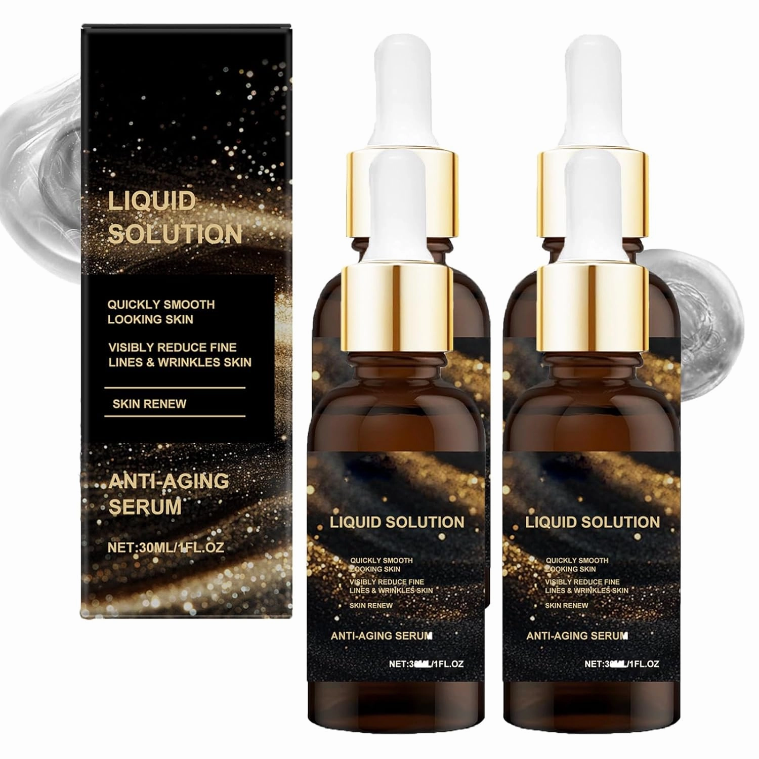 Olavita Face Serum, Vitamin C & E, Anti Aging Face Tightening, Boost Skin Collagen, smoothes wrinkles and fine lines,Deep Moisturizing (4)