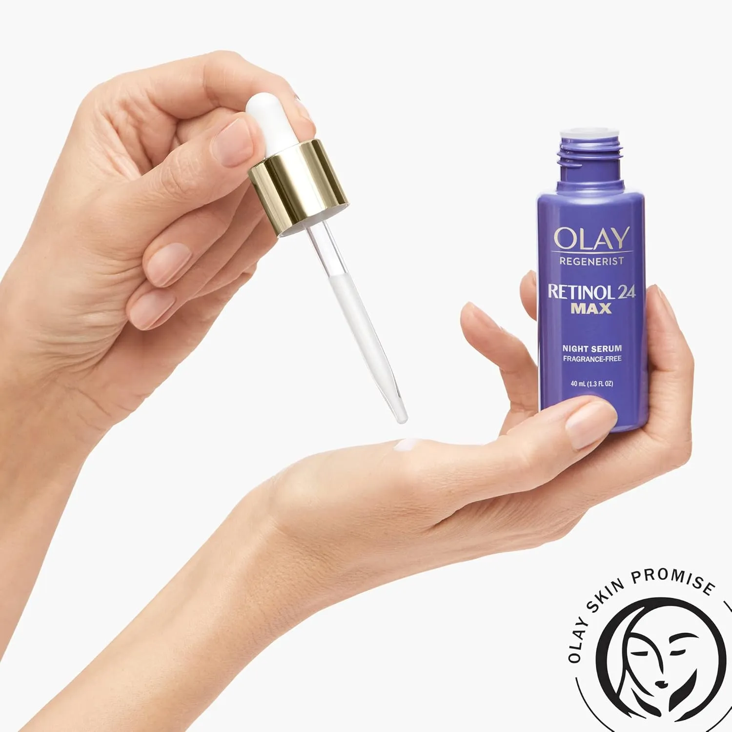 Olay Wrinkle Correction Serum with Vitamin B3  Collagen Peptides, 1.3 fl oz