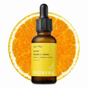 Olivia & Allison Vitamin C Serum 1.0fl oz - With Stabilized Vitamin C   Trehalose for Radiant & Healthy Skin