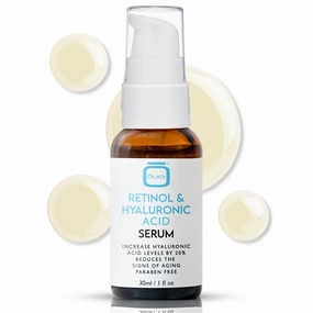 OMIC, Retinol Serum for Face | 1 fl oz / 30 ml | Reduce, Wrinkle, Dark Circles, Dark Spots Corrector | with Vitamin A, Vitamin E and Hyaluronic Acid | Made in USA