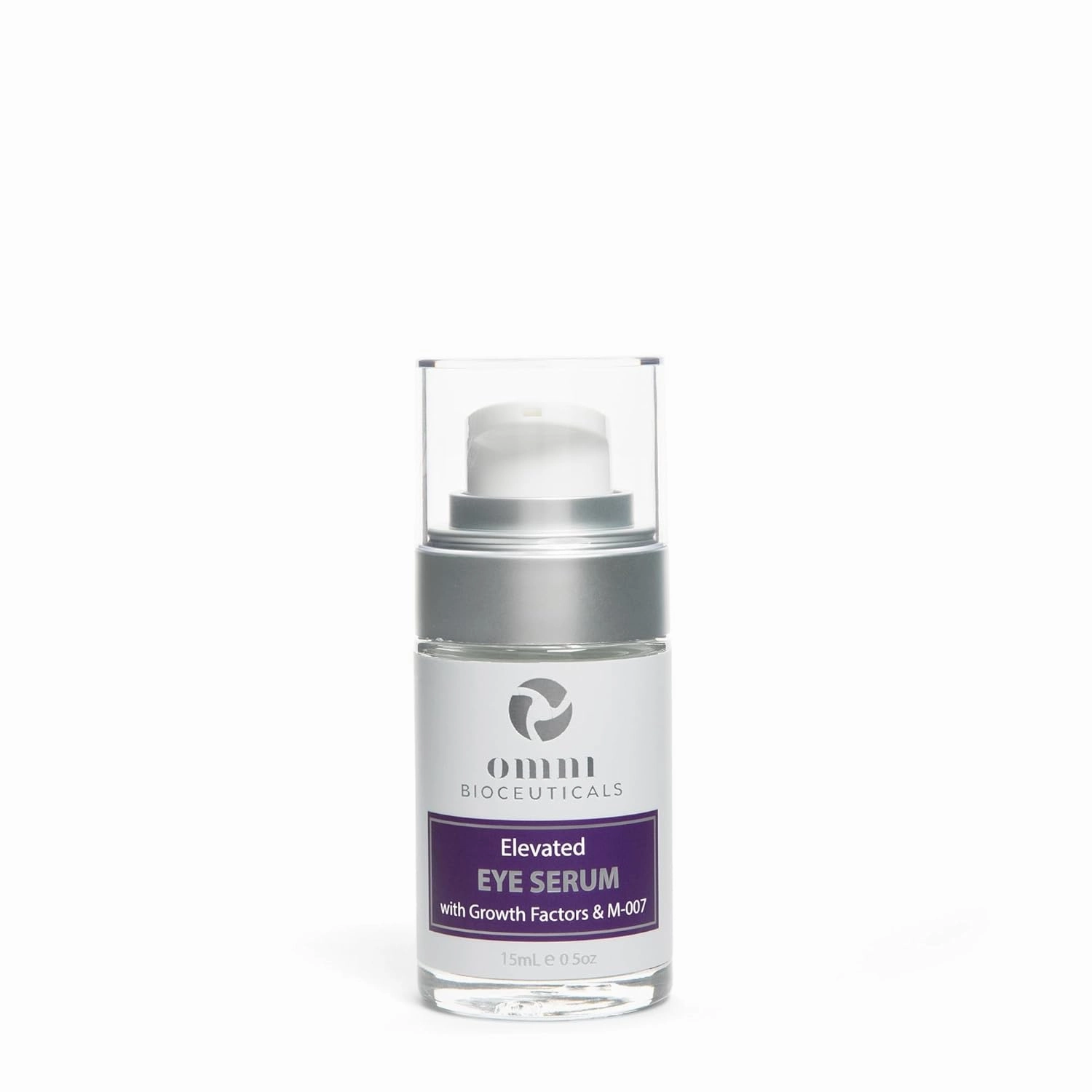 Omni Bioceuticals Elevated Eye Serum with Growth Factors & M-007®, 15ml