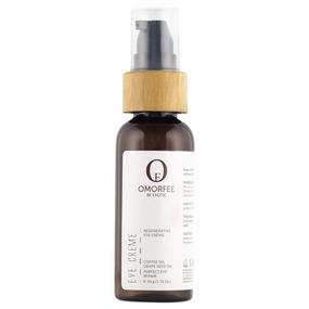 Omorfee 100% Organic Regenerative Caffeine Eye Cream, Eye Serum for Dark Circles, Puffiness, Bags Under Eye, Eye Brightening Cream, Repair Fine Lines, Wrinkles & Aging, for All Skin Types 1.76 Oz.