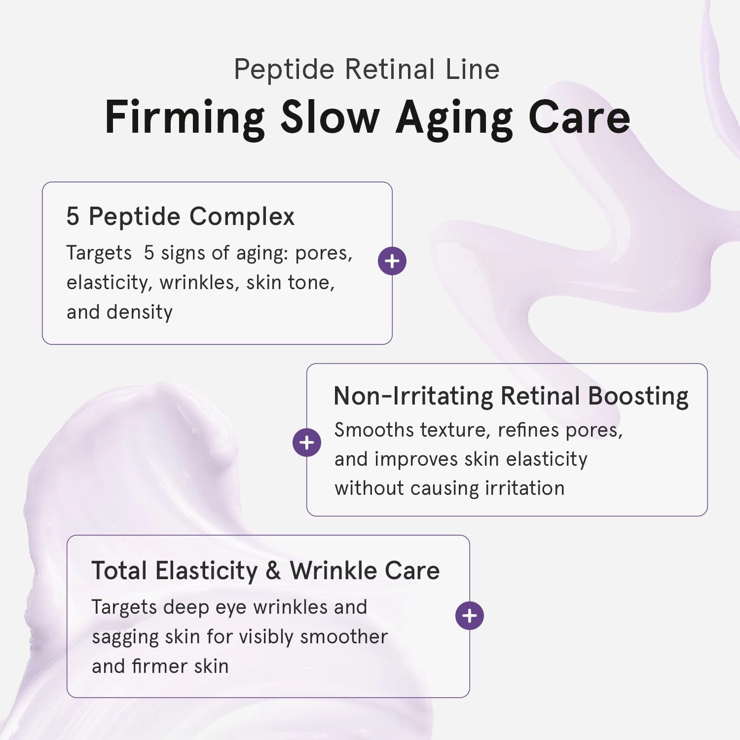 ONE THING Peptide Retinal Serum&Cream, Vitamin A, Faster Acting than Retinol, Retinaldehyde Anti Aging Face Serum, Smooths Wrinkles, Refines Pores and Improves Elasticity, Korean Skincare