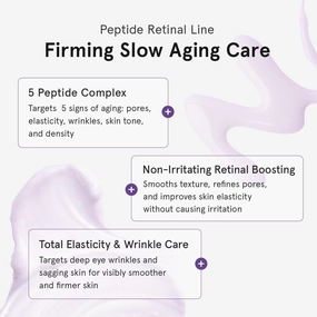 ONE THING Peptide Retinal Serum&Cream, Vitamin A, Faster Acting than Retinol, Retinaldehyde Anti Aging Face Serum, Smooths Wrinkles, Refines Pores and Improves Elasticity, Korean Skincare