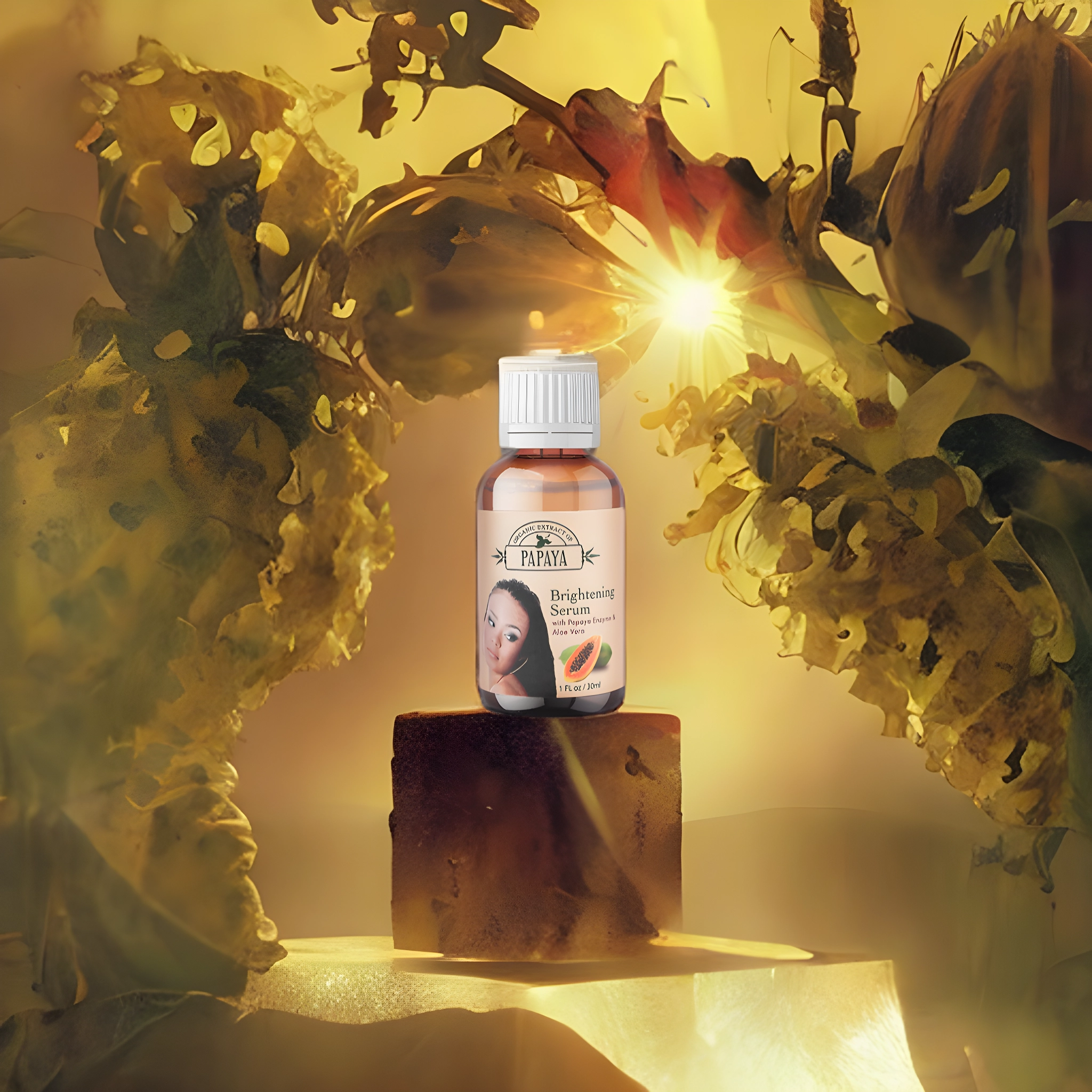 Organic Extract of Papaya Brightening Serum - 30ml / 1 Fl Oz