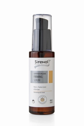 Organic Firming Serum | Hyaluronic Acid, Retinal, Aloe Vera | Firming & Rejuvenating Formula | 30mL