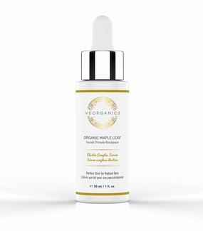 Organic Maple Leaf Elastin Complex Facial Serum - Rich in Vitamin C Serum - Face Serum Skin Care - Anti Aging Serum - Beauty & Personal Care Serum for Face - Facial Skin Care Products by VeOrganics