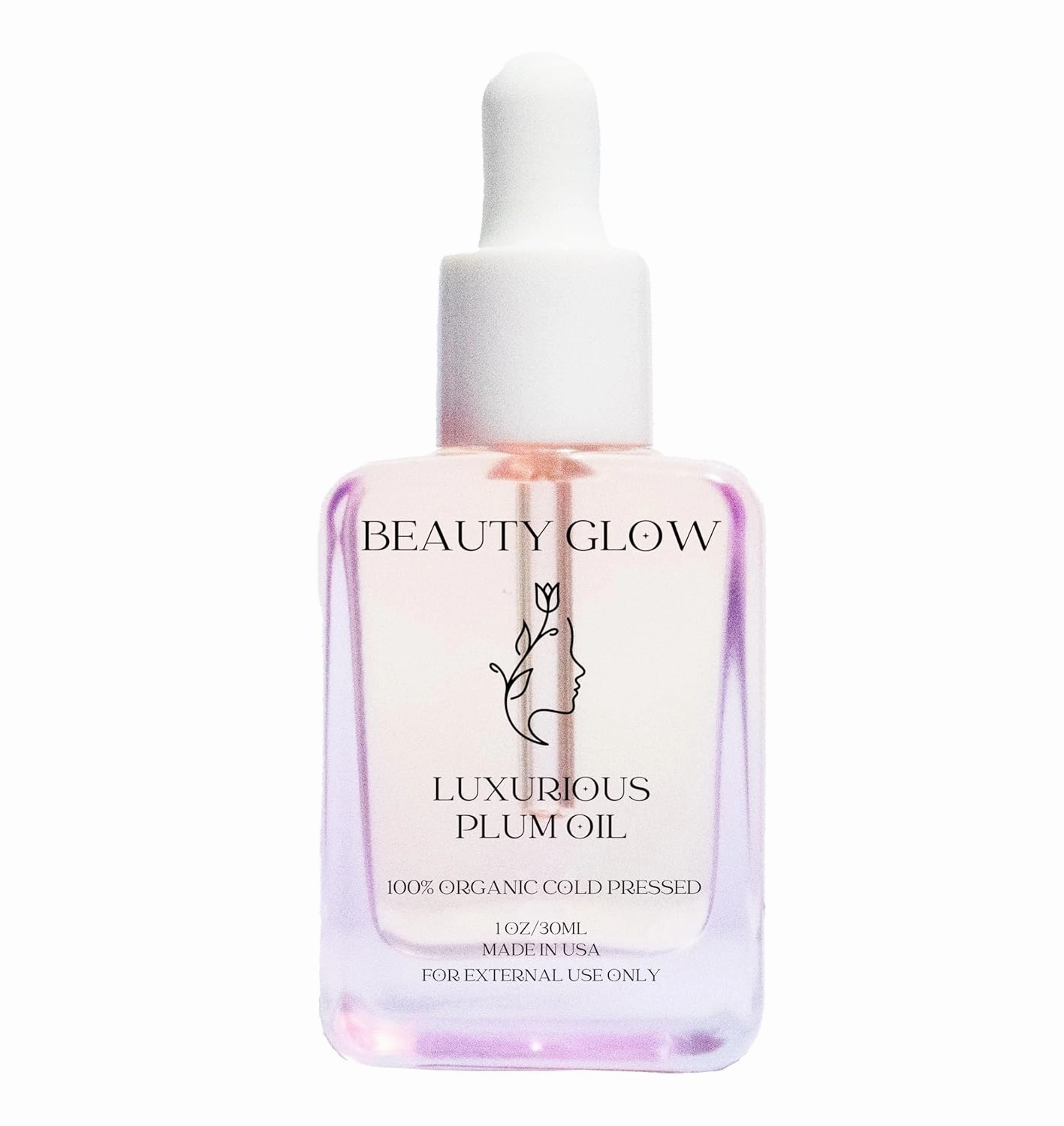 Organic Plum Oil Cold Pressed for Face Anti-Aging Facial Moisturizer Plumping Miracle Serum Natural Skincare Beauty Glow Antioxidant 1 Fl Oz/30mL