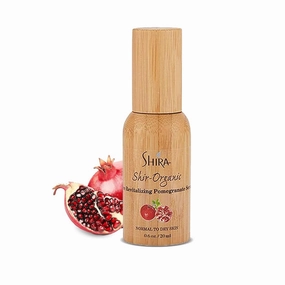 Organic Pomegranate Serum (30ml) – Hydrating Facial Serum with Antioxidants, Vitamin C & Niacinamide for Normal to Dry Skin, Supports Healthy-Looking Skin